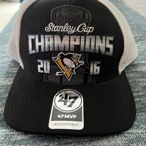 NWT - Pittsburgh Penguins 2016 - Stanley Cup '47 MP Ball Cap